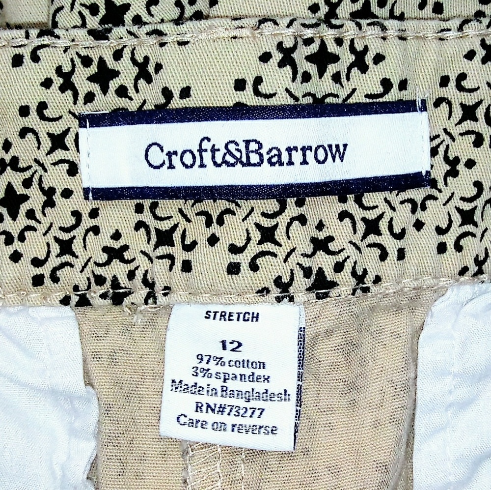 Croft & Barrow Stretch Capri Pants - Picture 4 of 4